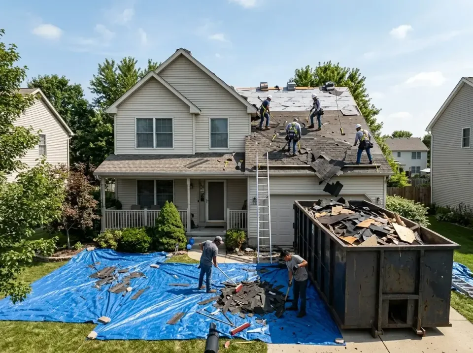 roof-replacement-debris-remova-004 — frequently asked questions, Cheapest Dumpster Rentals in Moraine, OH
